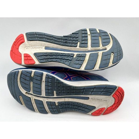 Asics Gel Cumulus 20 Blue Orange Running Shoes Lace Up Women's Size 6.5 B - Picture 11 of 11